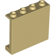 Lego panel, zeď 1x4x3, béžová (6146877)